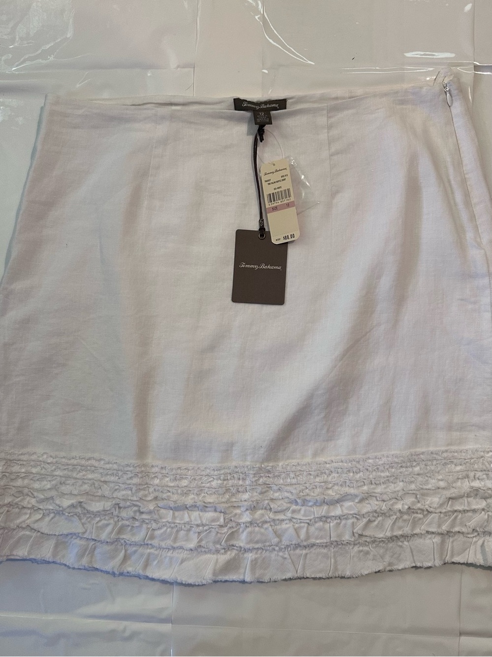NWT Tommy Bahama Two Palms Ruffle Skirt, 12
